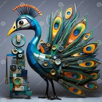 Crazy Peacock