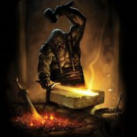 Hammering coin